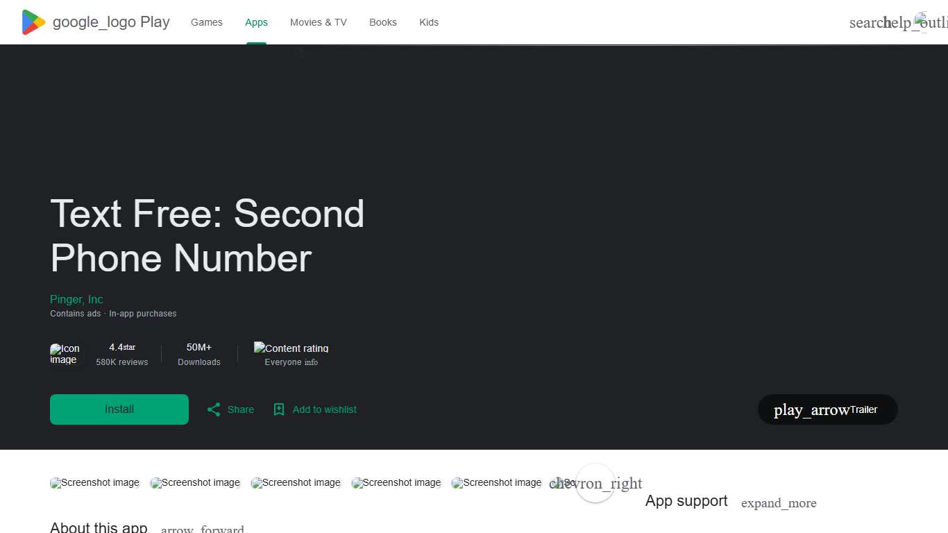 Text Free: Second Phone Number - Apps on Google Play